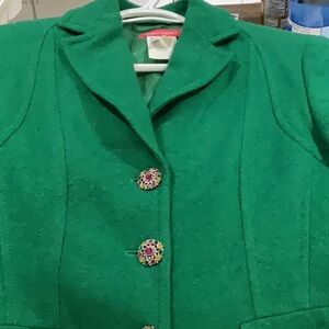 Vintage Emerald Blazer